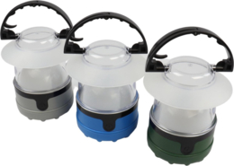 Campinglamp staand/hangend 2xled