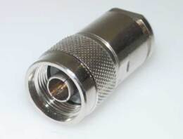 N connector RG213 coax, soldeer type