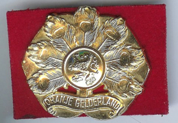 Baret Embleem Regiment Infanterie Oranje Gelderland