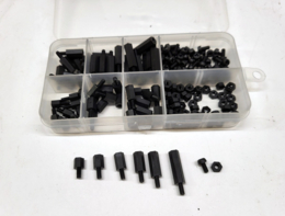 Nylon afstandbussen M3 assortiment