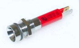 Paneel indicatie lamp met LED, 12-24 volt
