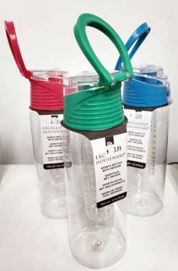 Sportfles met infuser