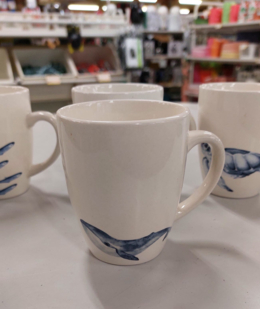 Decoratie koffie kop walvis 200 ml