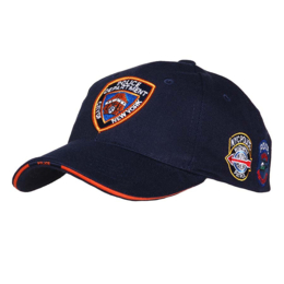 Baseball cap NYPD patches