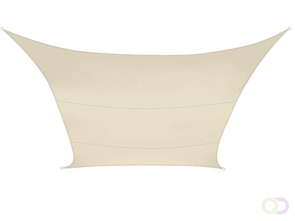 Nesling Schaduwdoek - (Vierkant, Waterafstotend, 3.6 x 3.6 meter, Taupe)