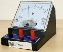 Experimenteer voltmeter