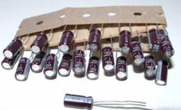 NIPPON-CHEMICON Elco's, 1uF-100volt, 20 stuks