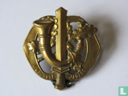 Baret embleem Limburgse jagers