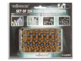 Assortiment keramische condensatoren, 224 stuks
