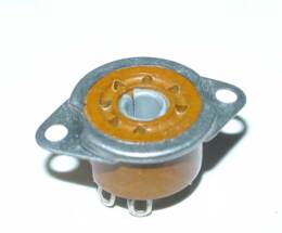 Miniatuur buisvoet 7 pennen, CINCH