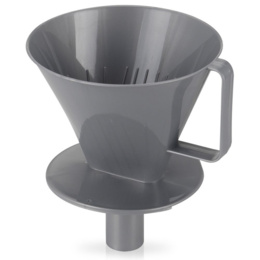 Koffie filter met tuit wit