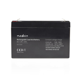 Accu loodgel 6Volt-7,2A