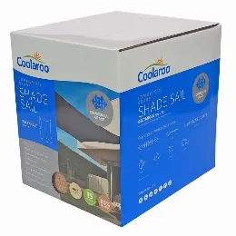 Coolaroo Shade Sail schaduwdoek kleur Beech 5 x 3m