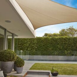 Coolaroo schaduwdoek driehoek 5x5x5 meter