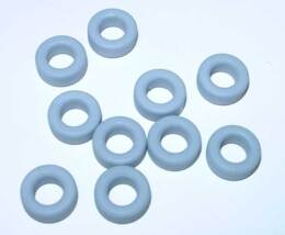 Ringkerntjes, ferriet, 10stuks, 13x7mm