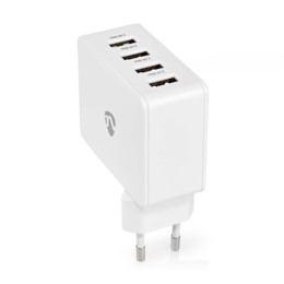 USB lader 4 voudig
