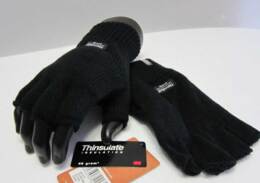Polsmof/ handschoen thinsulate gevoerd navy