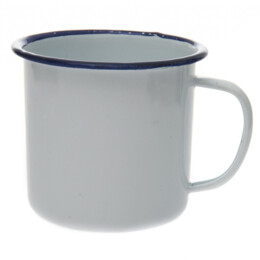 Mok of beker van 100% emaille. Inhoud: 300 ml