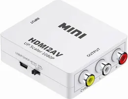 Videoconverter HDMI naar tulp/av
