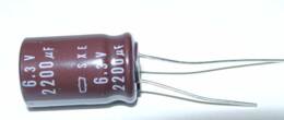 Elco 2200uF / 6,3Volt Nippon Chemicon