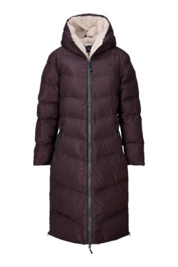 NORDBERG - Hilary long puffer jack - Bruin
