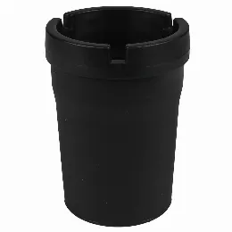 Asbak pp zelfdovend zwart