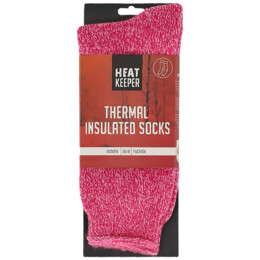 Heatkeeper dames thermo sok fuchsia