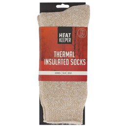 Heatkeeper dames thermosok beige