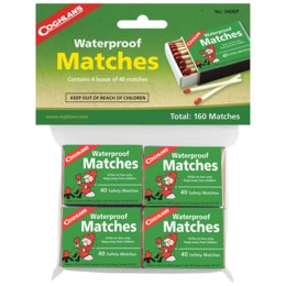 Noodpakket - Coghlan's - Lucifers - Waterproof - 2x 40 Stuks"