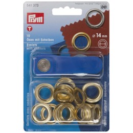 Prym - Zeilringen - Messing - Ø 14 mm - 10 Stuks