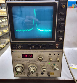 HP spectrum analyzer
