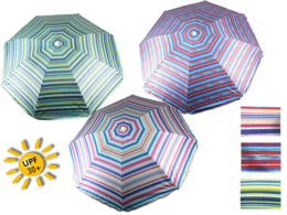 Parasol Polyester  anti- uv 180cm met knik