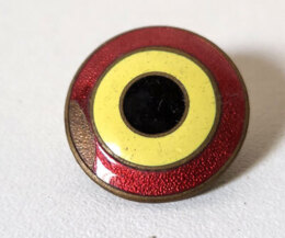 Belgisch Kenteken Embleem Petokokarde ( roundel) 1944 /1948