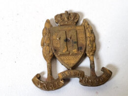 Belgisch baret embleem 11 de Linieregiment 1946 tot 1956 zonder oogjes
