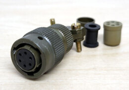 Connector 6 polig
