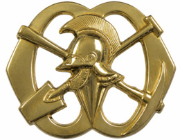 Baret Embleem Pioniers  (oud model) grote helm