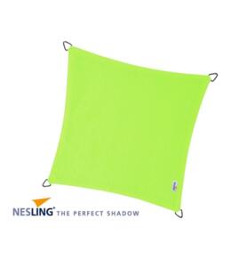 Nesling Schaduwdoek - vierkant  -3.6 x 3.6 meter kleur lime