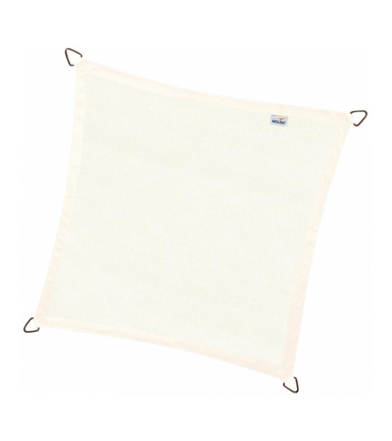Nesling Schaduwdoek - vierkant 3,6mx3,6 meter Wit