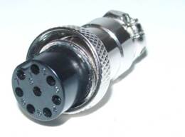 Microfoon plug 8 polig.