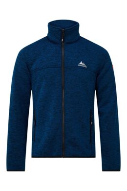 Nordberg fred fleece vest - jas fluffie gevoerd  Petrol melange