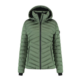 Harmke Dames Winterjas  Light green 36 tot 50