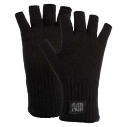 Heatkeeper Polsmof/ handschoen  thinsulate gevoerd zwart
