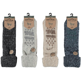 APOLLO MEN WOOL HOME SOKKEN ANTI SLIP