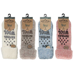 APOLLO LADIES WOOL HOME SOCKS