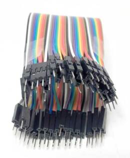 Breadboard flatcable male-male