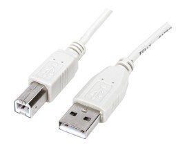 USB A Male - USB B Male 3m kabel