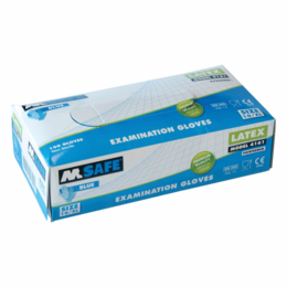 handschoenen Latex licht gepoederd 4161/4140