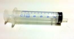 Injectiespuit, kunststof, 10mL