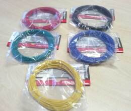 Montage draad soepel, 10 meter rolletjes.