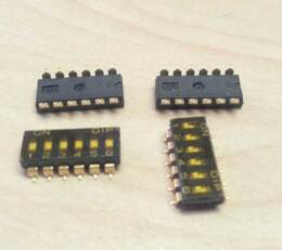 SMD dipswitchen 6 polig DMR-06T